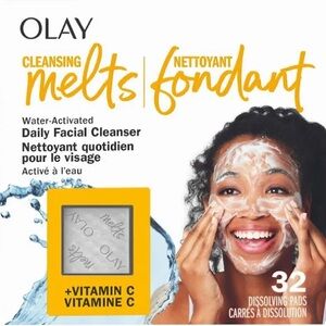 OLAY Cleansing Melts Daily Facial Cleanser mini Pads
